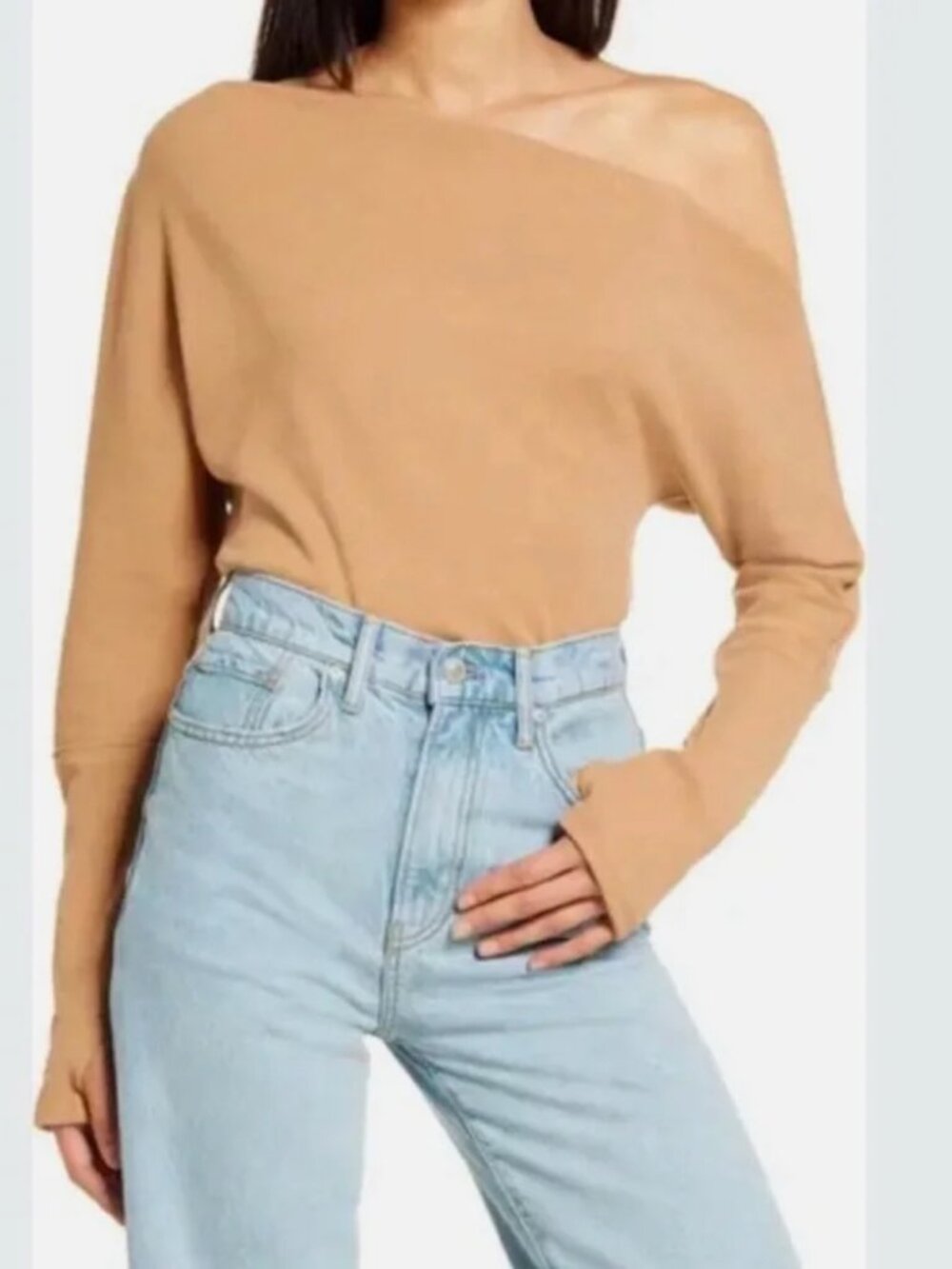 FREE PEOPLE WE THE FREE FUJI THERMAL SHIRT Size M